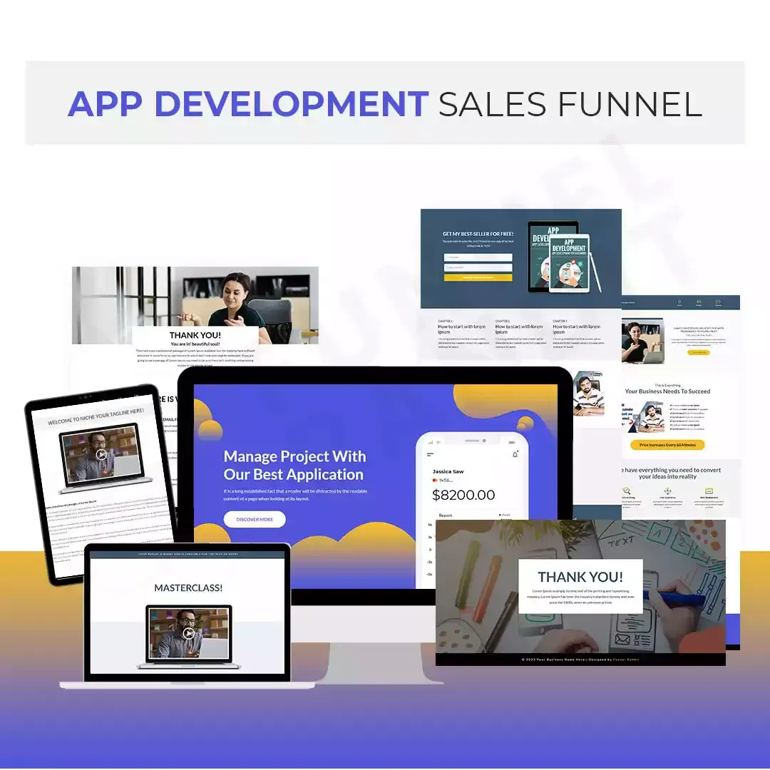 APP DEVELOPMENT GHL Funnel Templates 