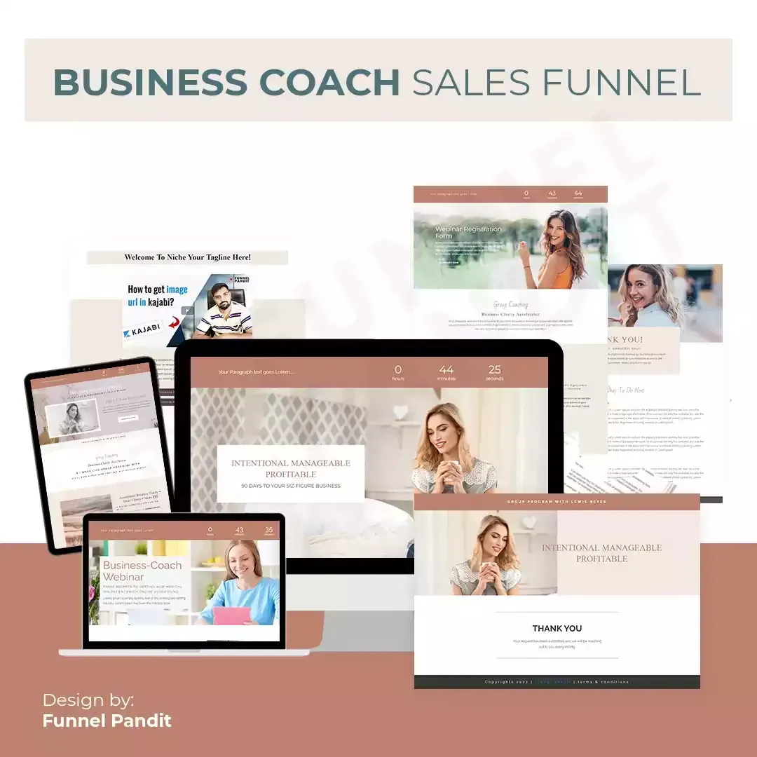 Business Coach GHL Funnel Templates