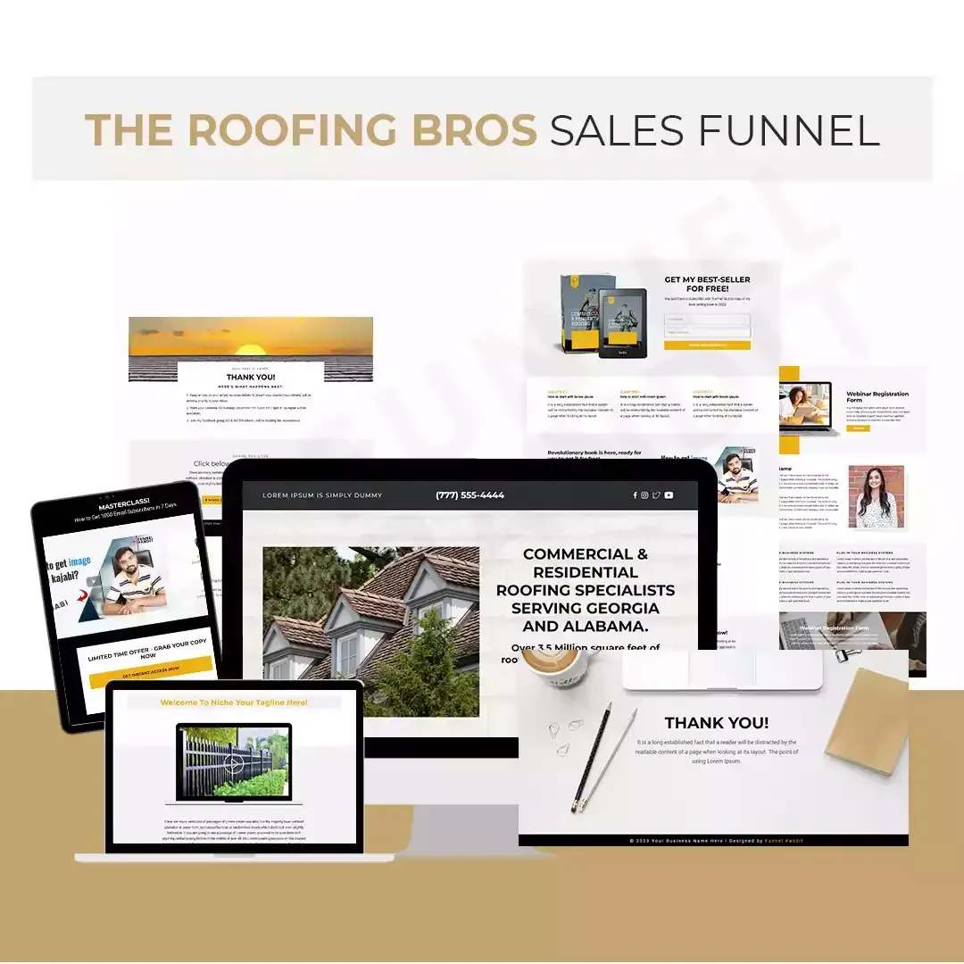 THE ROOFING BROS GHL Funnel Template