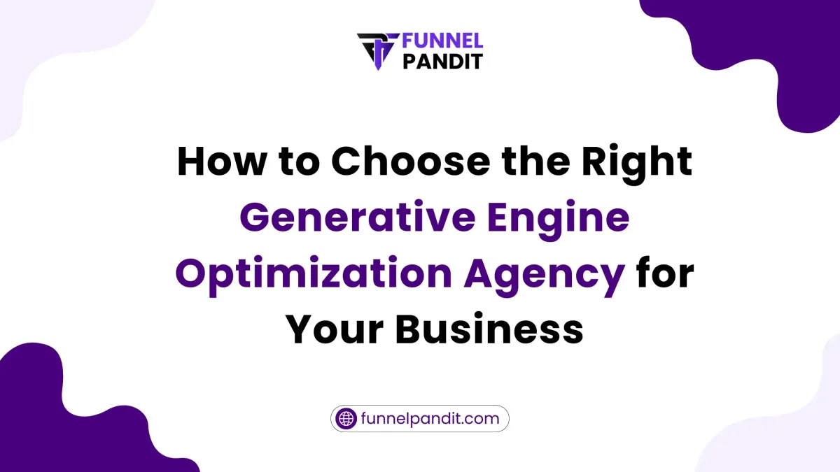 Generative Engine Optimization Agency | GEO SEO Services | Funnel Pandit 
