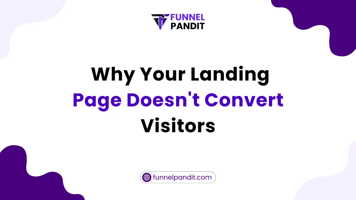 Landing Page Doesn't Convert Visitors