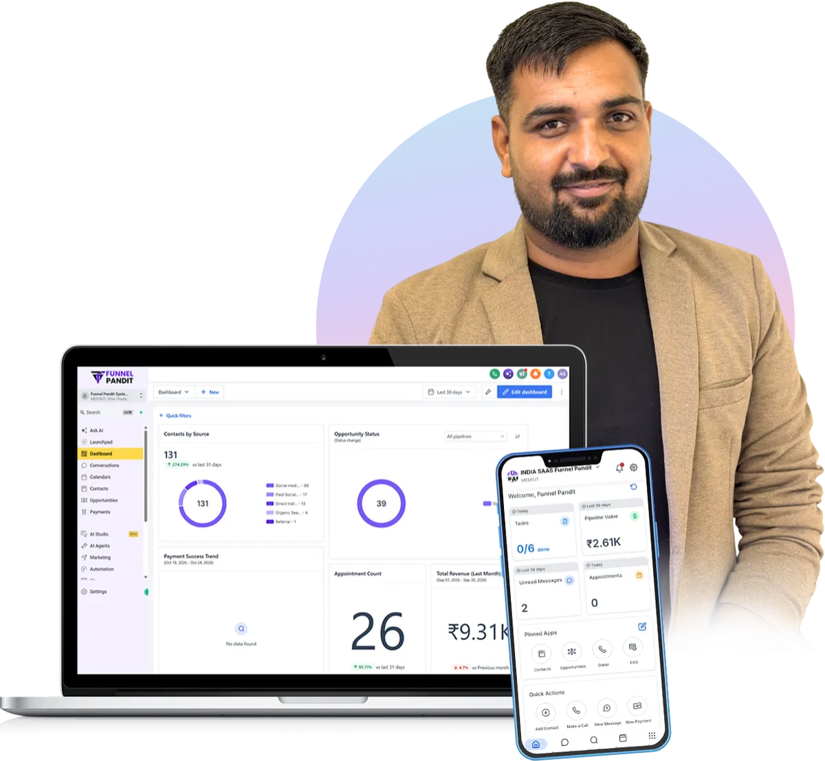 Funnel pandit Home Page