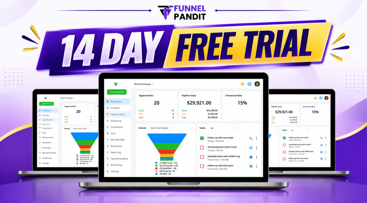 free GHL Account.