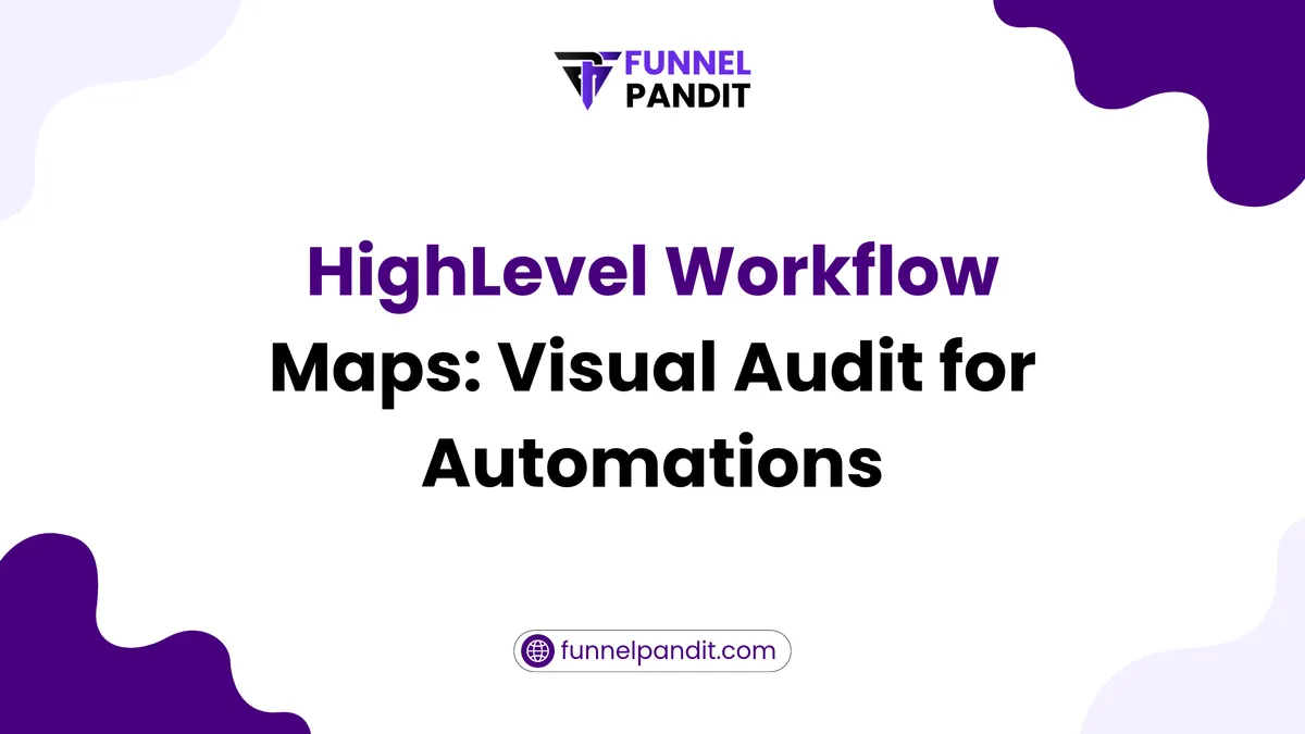 HighLevel Workflow Maps