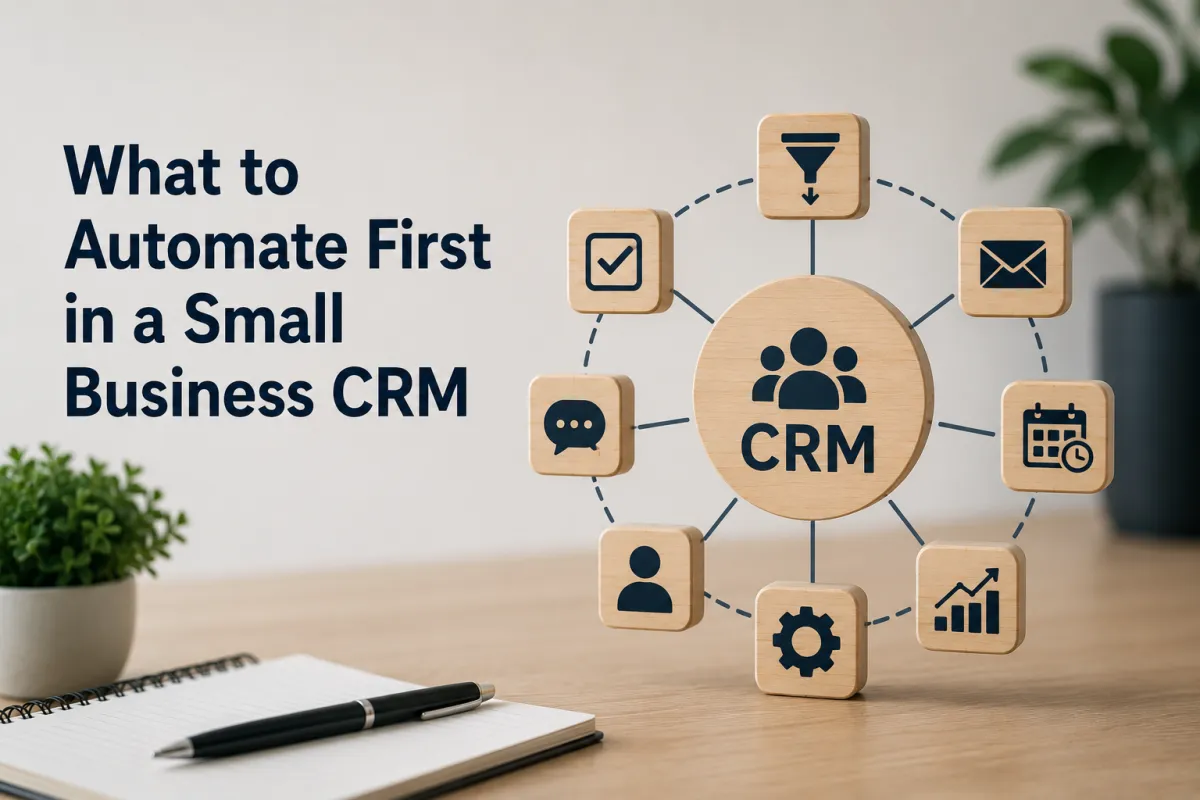 What to Automate First in a Small Business CRM 
