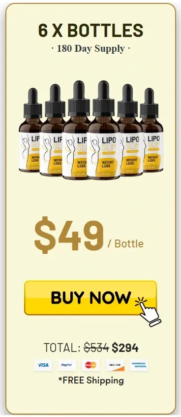 liposlim 6 bottle