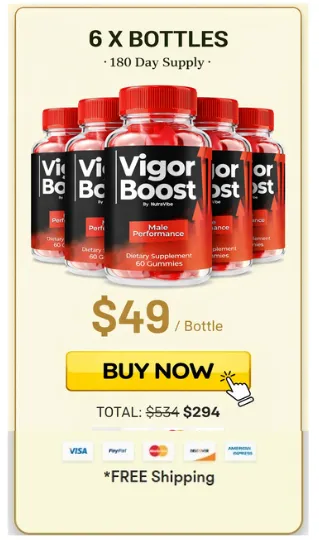 Vigor Boost 6 bottle