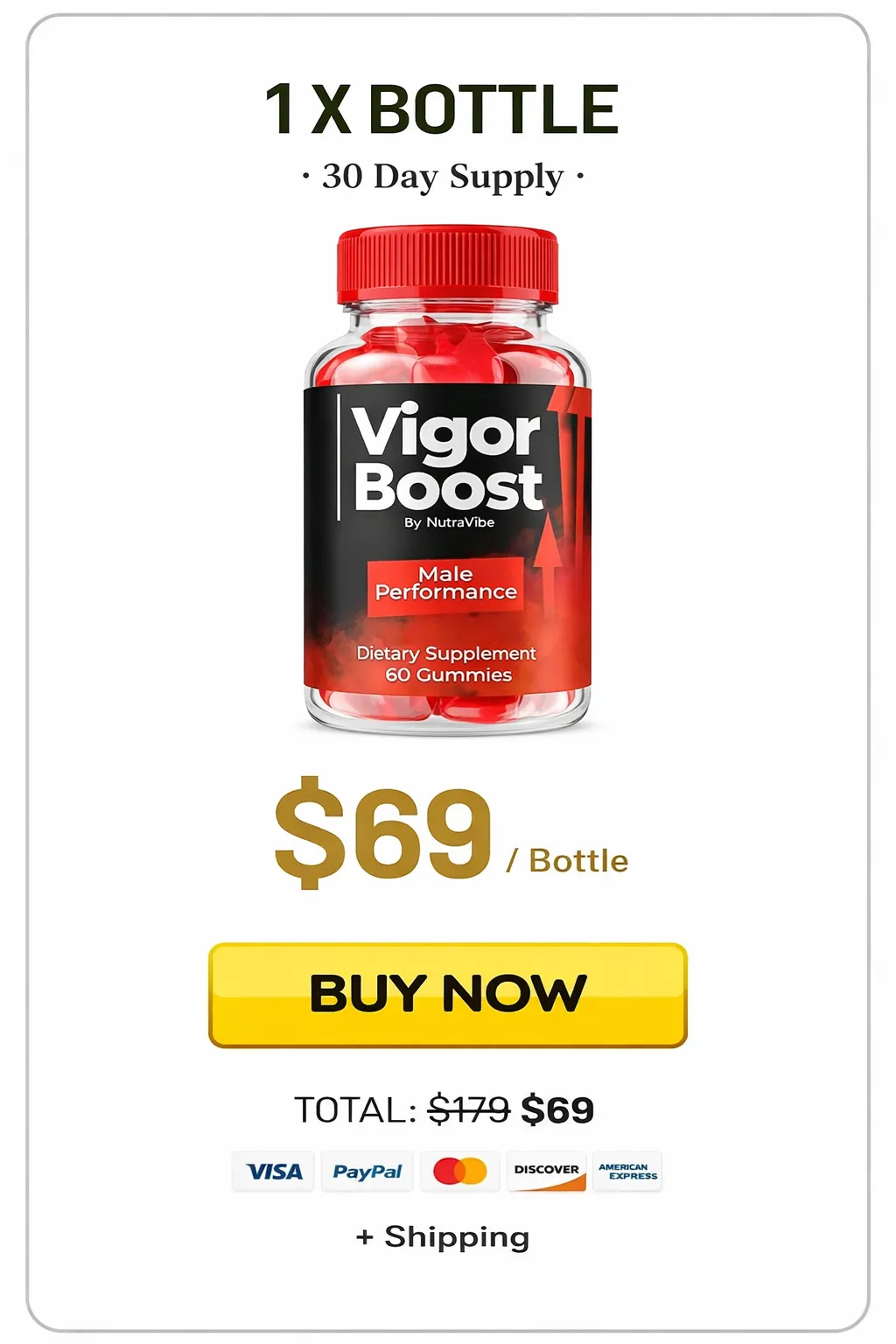 vigorboost 1 bottle