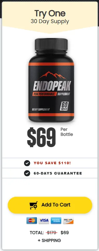 Peak Thrust  1 bottle