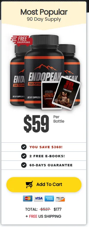 Peak Thrust  3 bottle