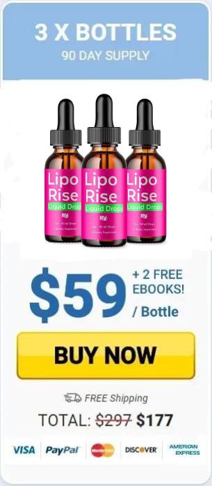LipoRise 3 bottle