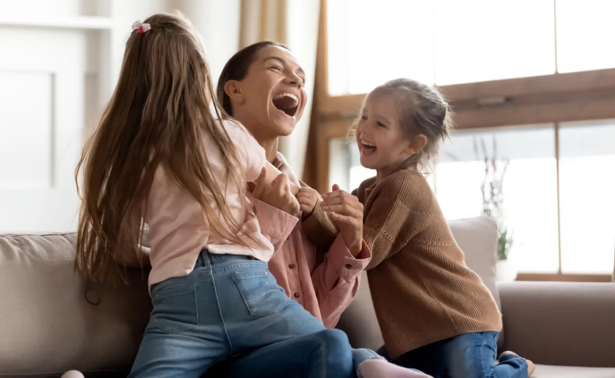 Joyful family moment – reduced meltdowns, stronger connection