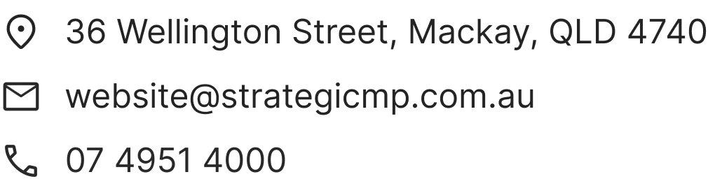 Picture of address, email & phone