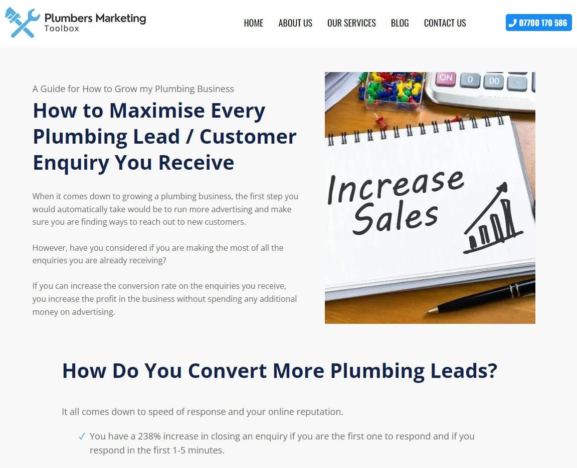 How to Grow my Plumbing Business