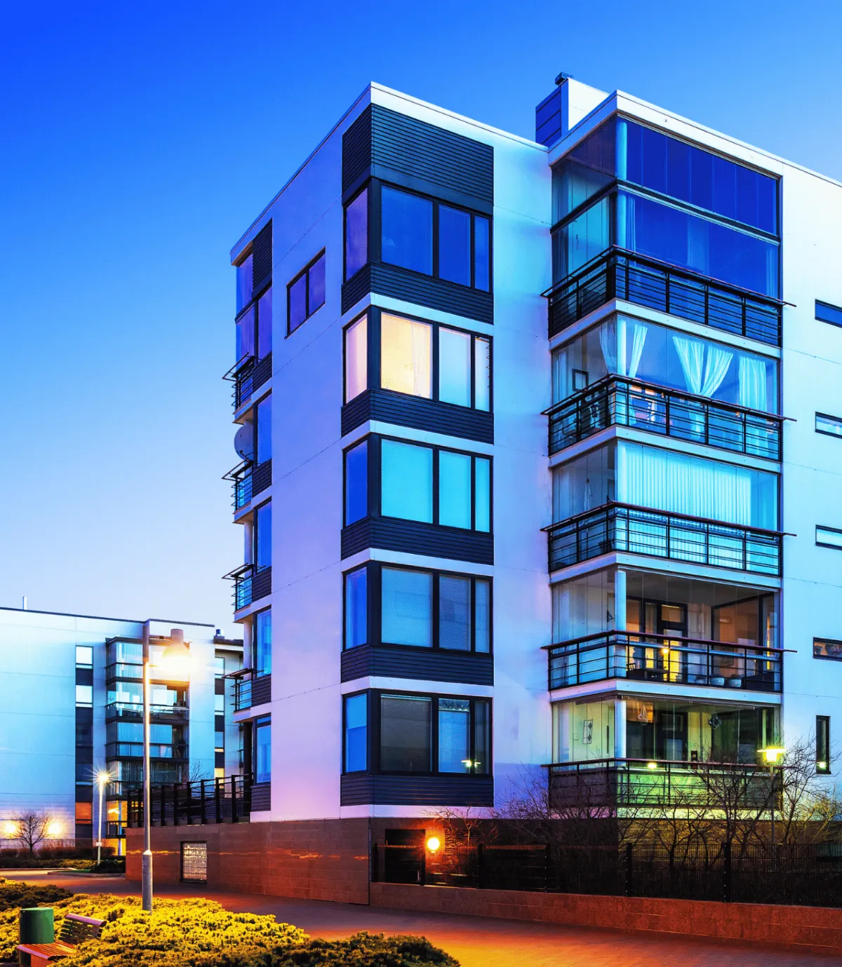 Modern Apartment complex