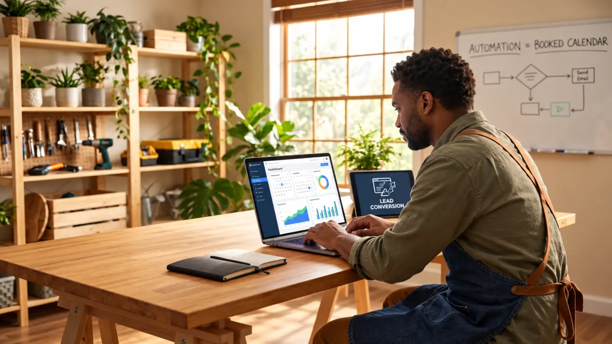 AI Marketing Automation for Service Businesses: How a Home Services Company Filled Its Calendar Without a Marketing Team