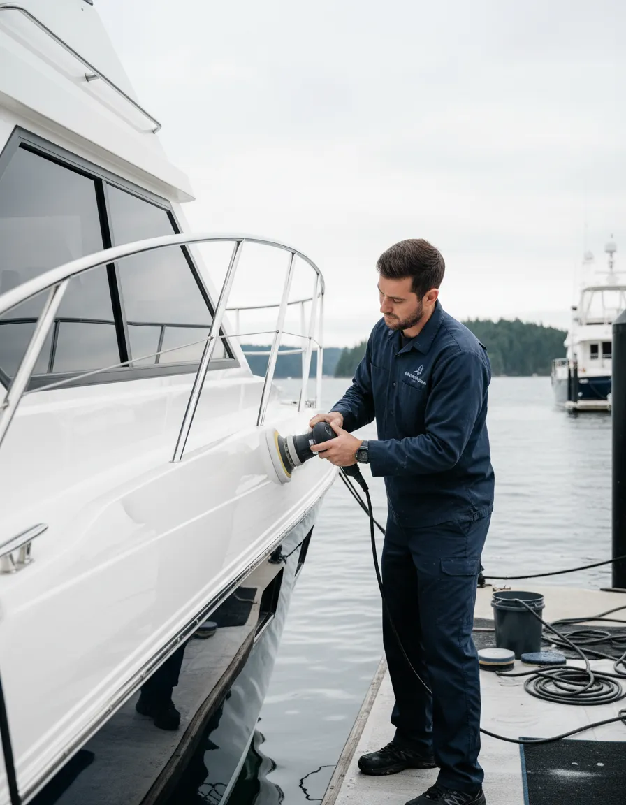 Tampa Tide Marine Detailing Hull Restoration Resurrection Package