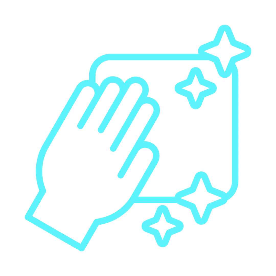 Graphic - Wash cloth to buff a boat with