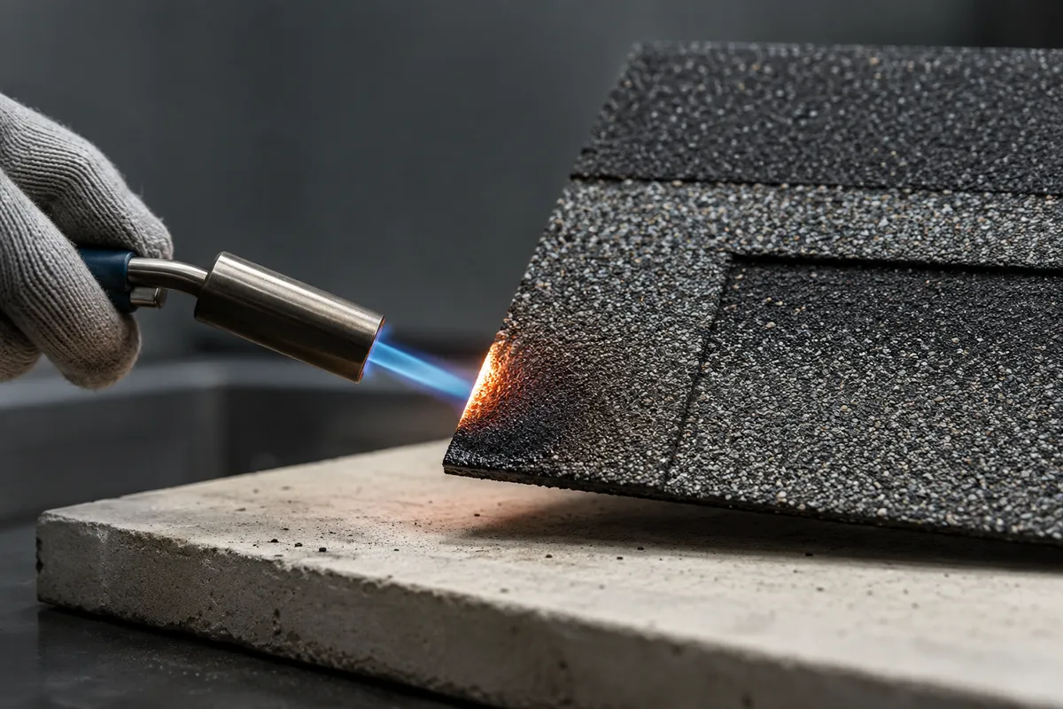 Will Roofing Shingles Burn?