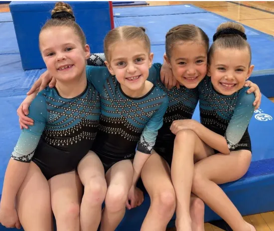 Kids recreational gymnastics at Mega Gymnastics in Saint Joseph, Missouri