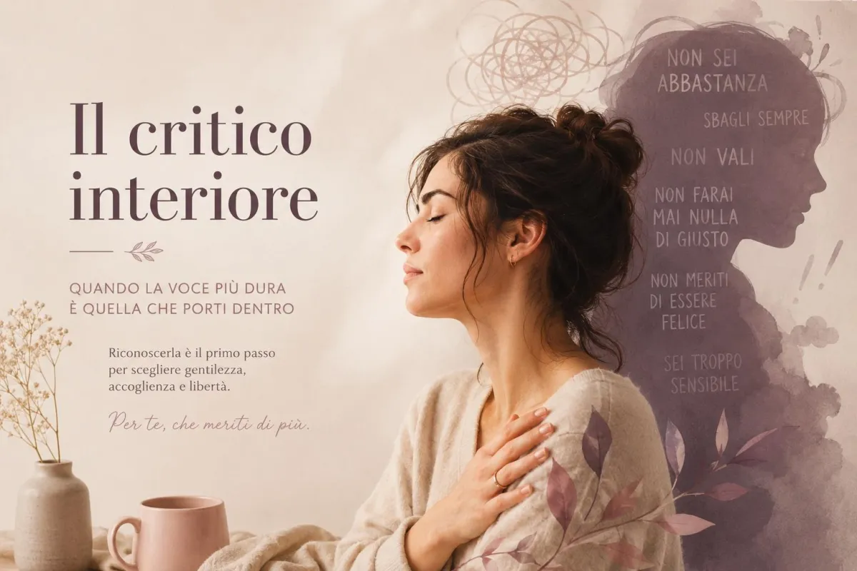 La trappola del "Non sono abbastanza": perché la tua mente ti rema contro?