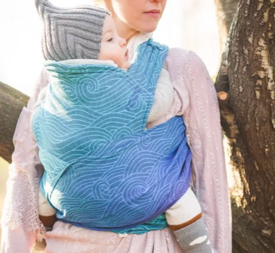 Text reads "New blog post. Why Antenatal exercise and active birth training is essential for pregnant employees." Image is of a pregnant woman sitting on a yoga mat with weights in front of her about to do a prenatal exercise workout.