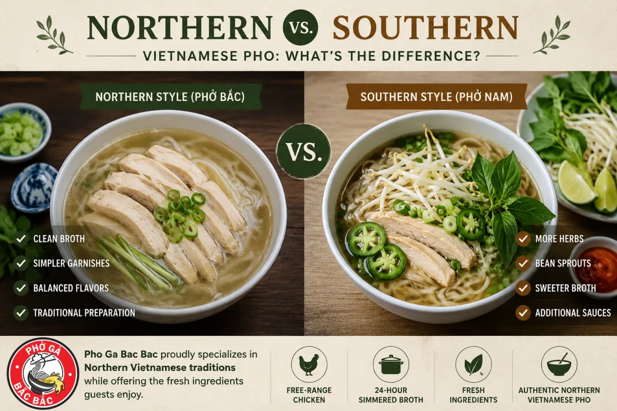 Northern vs. Southern Vietnamese Pho: What's the Difference?