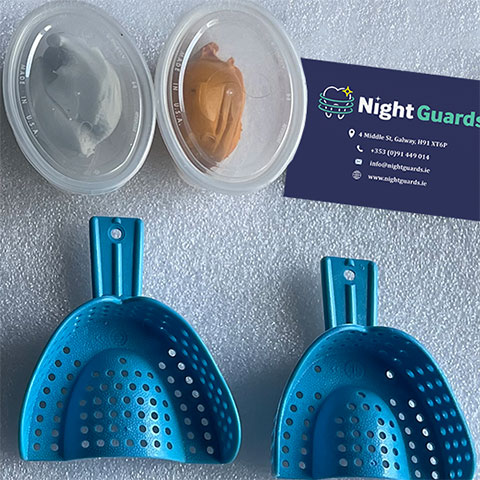 dental impression materials for teeth grinding guard