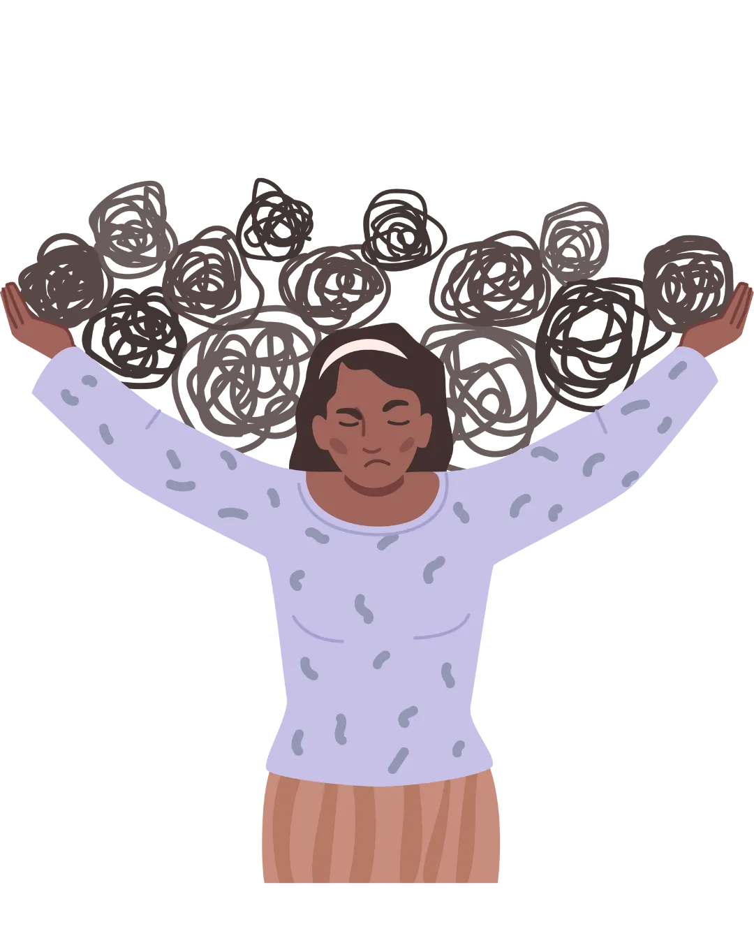 Darshana Patel, registered therapist and founder of Clear Moon Therapy in Ontario, Canada, smiling in a mustard blouse. Providing compassionate psychotherapy for anxiety, trauma, and self-growth.