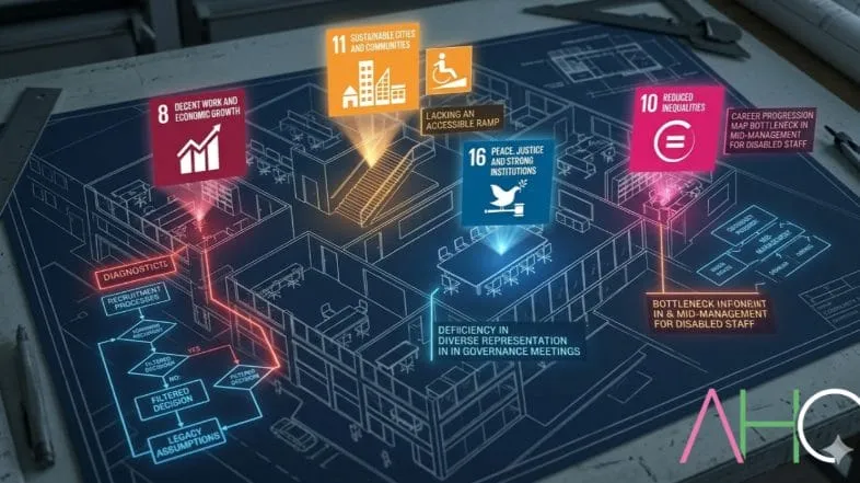 Cover image for the article: Making Inclusion Work: Using the SDGs to Audit Systemic Ableism