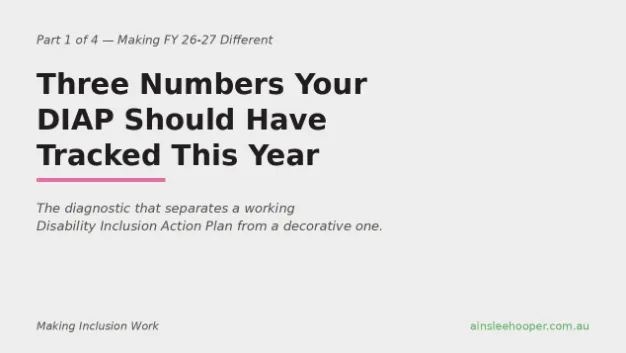 Cover image for the article: Three Numbers Your DIAP Should Have Tracked This Year