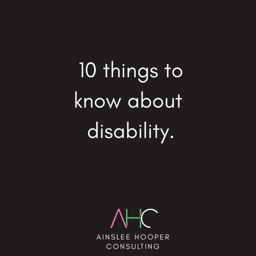 Cover image for the article: 10 things to know about disability.