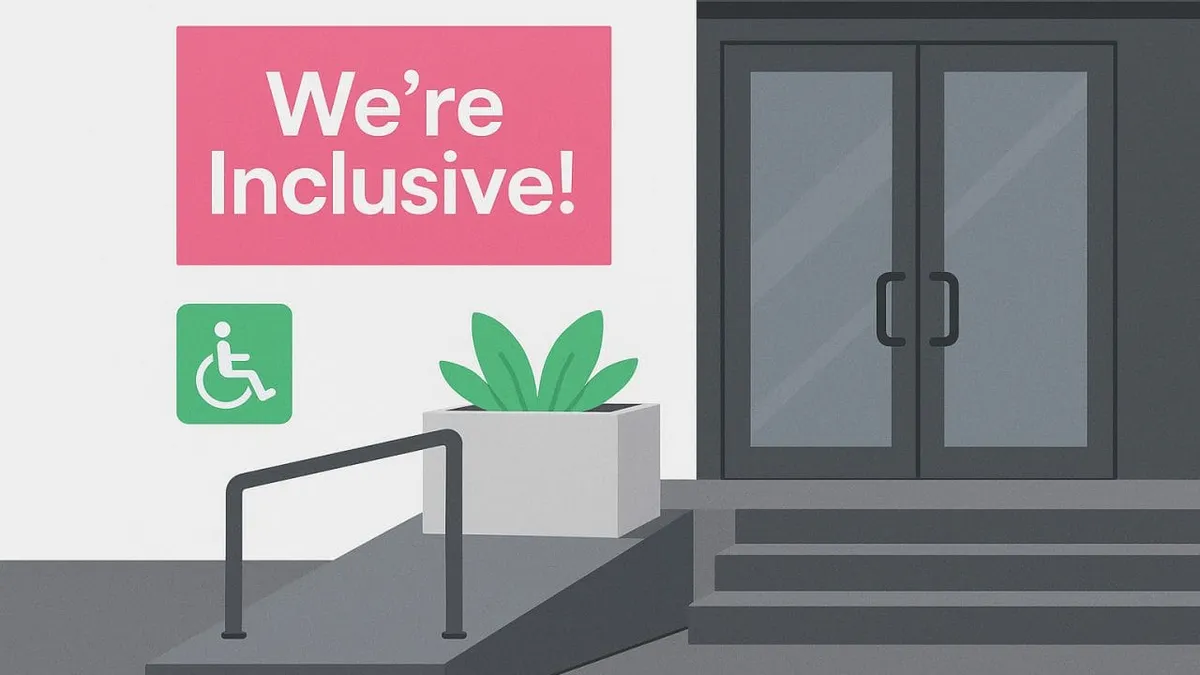 Cover image for the article: Disabilitywashing: When The Story Says “inclusive” But The System Doesn’t