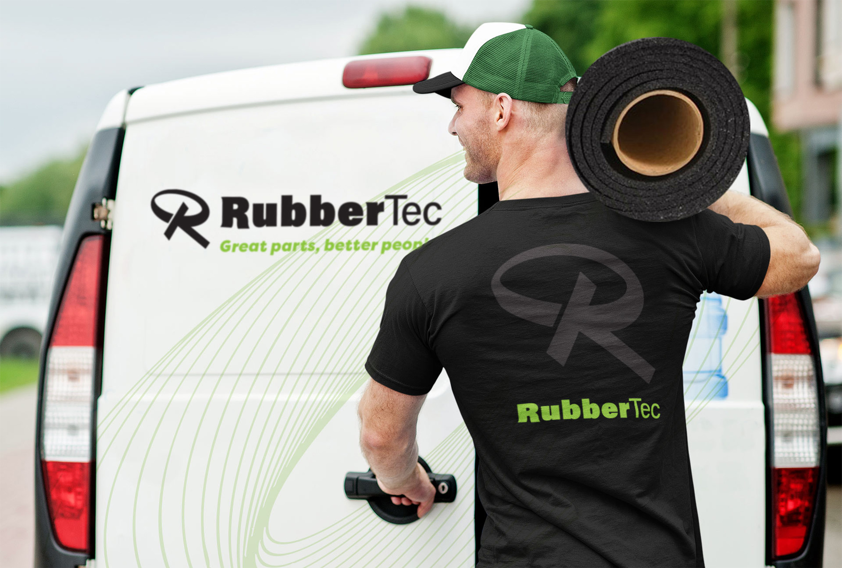 RubberTec vehicle wrap and apparel