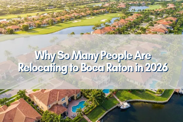 Why So Many People Are Relocating to Boca Raton in 2026