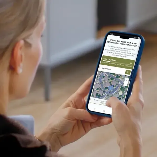 Team armored instant roof quote on mobile