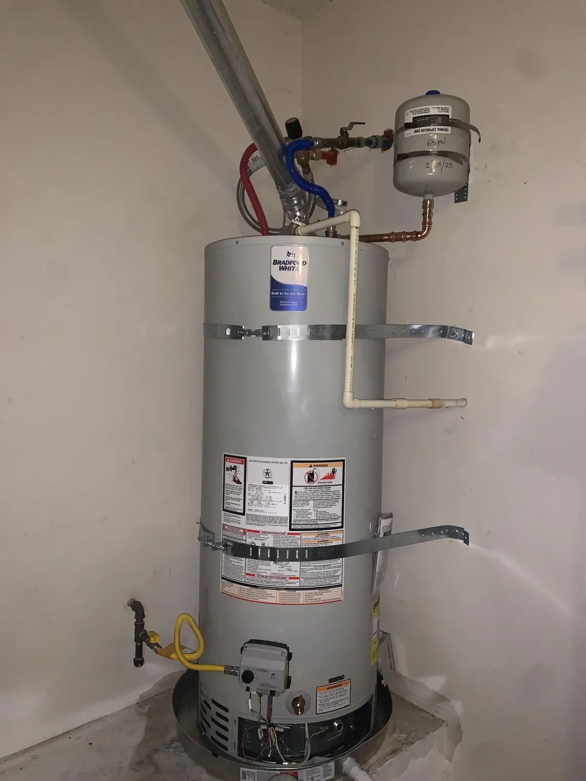 water heater installation