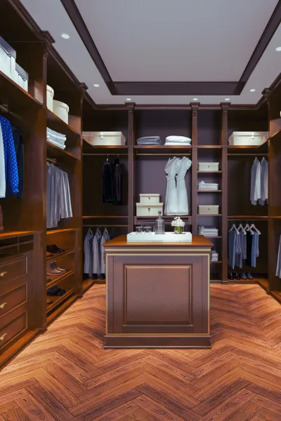 custom wood luxury closet san antonio