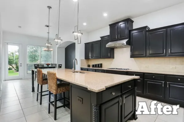 beautiful finished kitchen remodel project