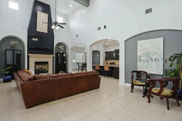 livingroom remodel in San Antonio