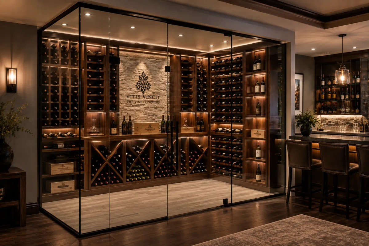 Custom Wine Cellars in Texas & Central Florida | Luxury Home Upgrades | CANASA LLC