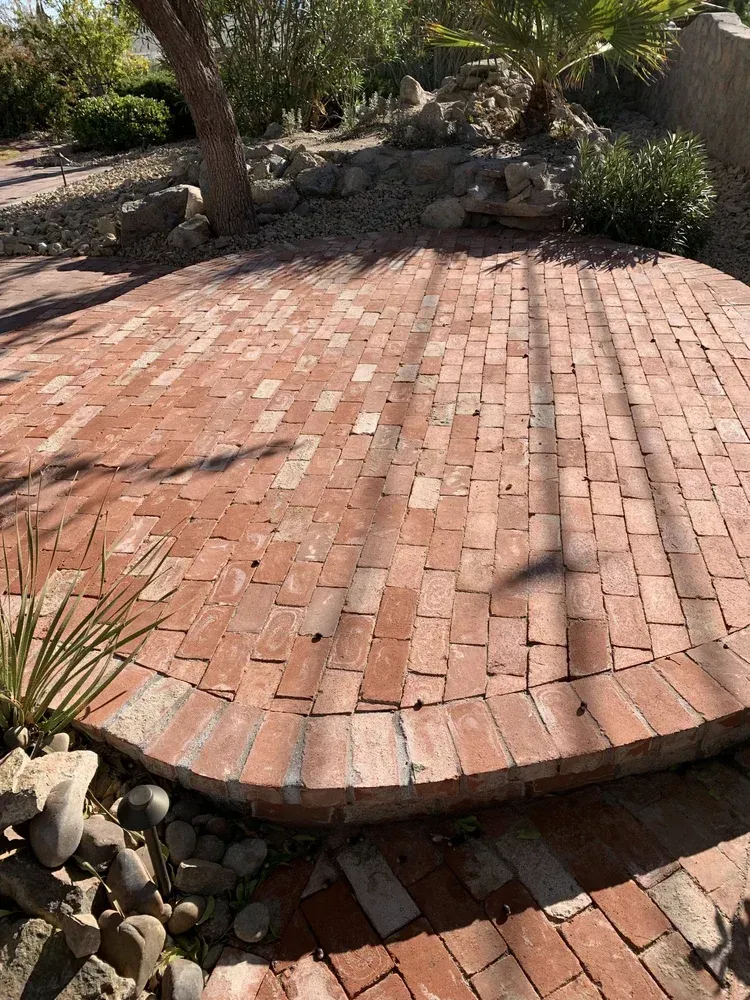 We specialize in custom brick patio installation in Austin and Round Rock, TX, designing timeless outdoor living spaces that combine beauty and durability. Our team builds brick patios that are perfect for backyard entertaining, outdoor kitchens, or relaxing garden areas, using high-quality materials that withstand the Texas climate. Whether you want a classic herringbone brick patio in Austin, a modern round brick patio in Round Rock, or a custom design with integrated seating walls and firepits, we craft each project with precision and care. Brick patios not only enhance curb appeal but also add long-term value to your home, offering a low-maintenance and versatile option that fits a wide range of design styles. From site preparation and leveling to expert bricklaying and finishing, our brick patio installation services deliver lasting results. Get your free estimate today and see how a custom brick patio in Austin or Round Rock can transform your outdoor space.