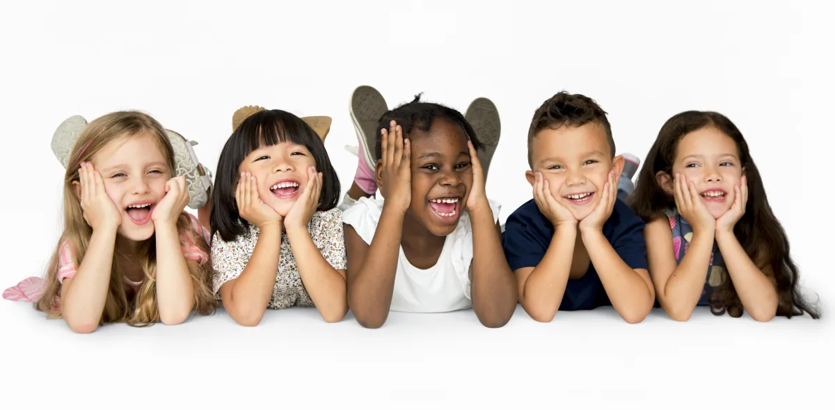 group-of-diverse-cheerful-kids