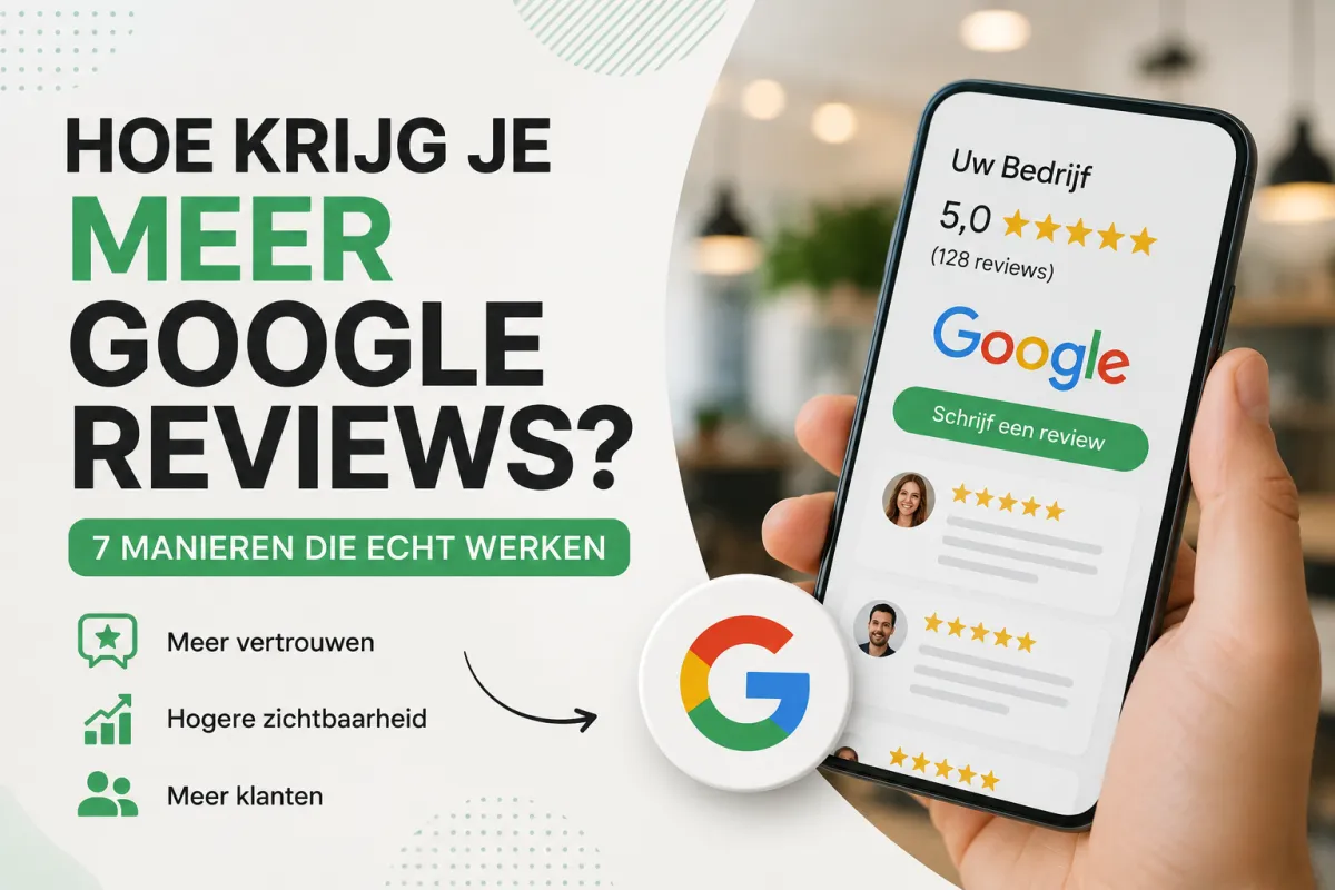 Hoe krijg je meer Google reviews? 7 manieren die echt werken