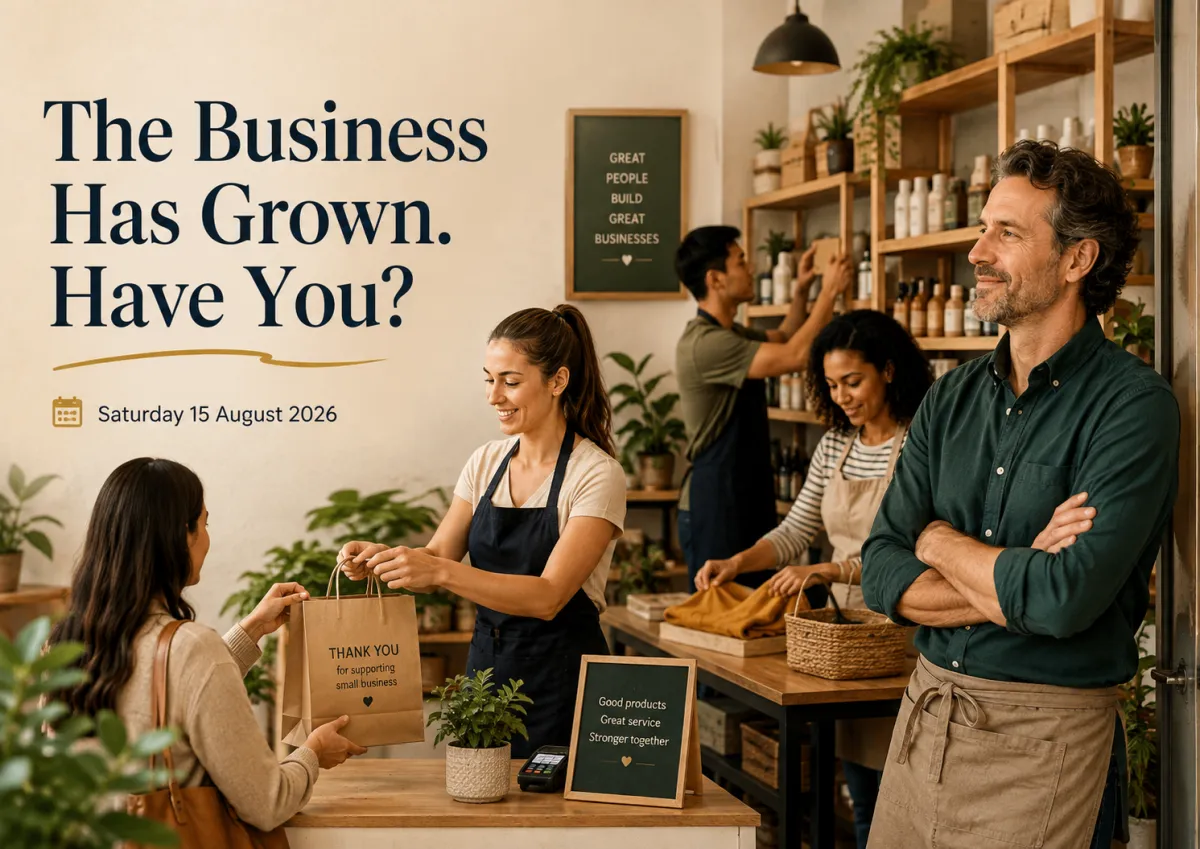 The Business Has Grown. Have You?