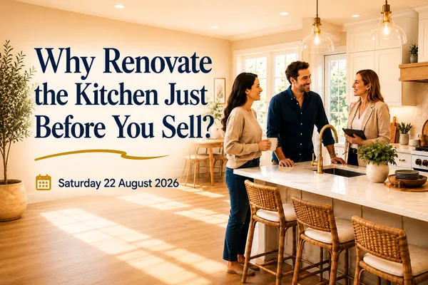 Why Renovate the Kitchen Just Before You Sell?