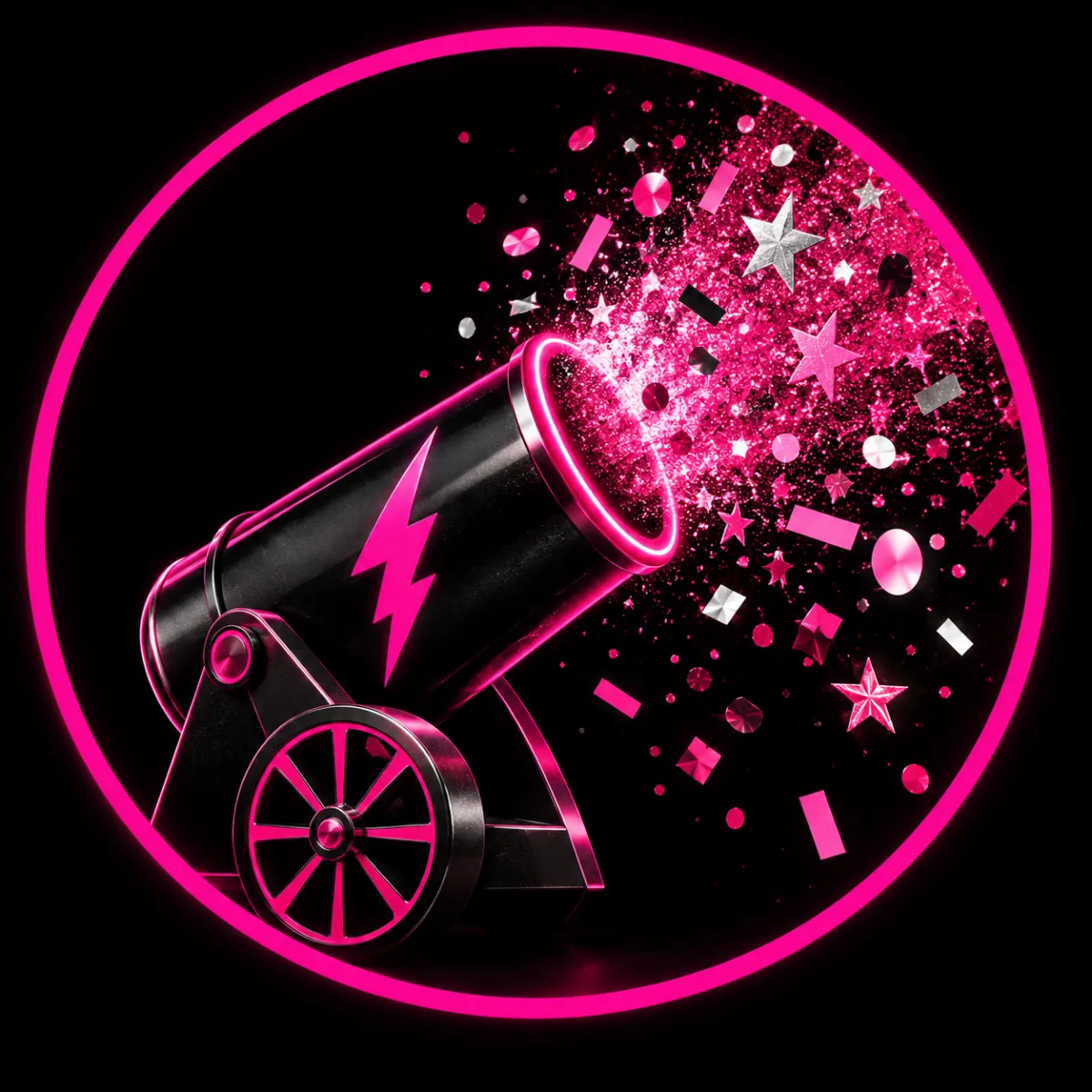 Glitter Cannon Rocks Logo