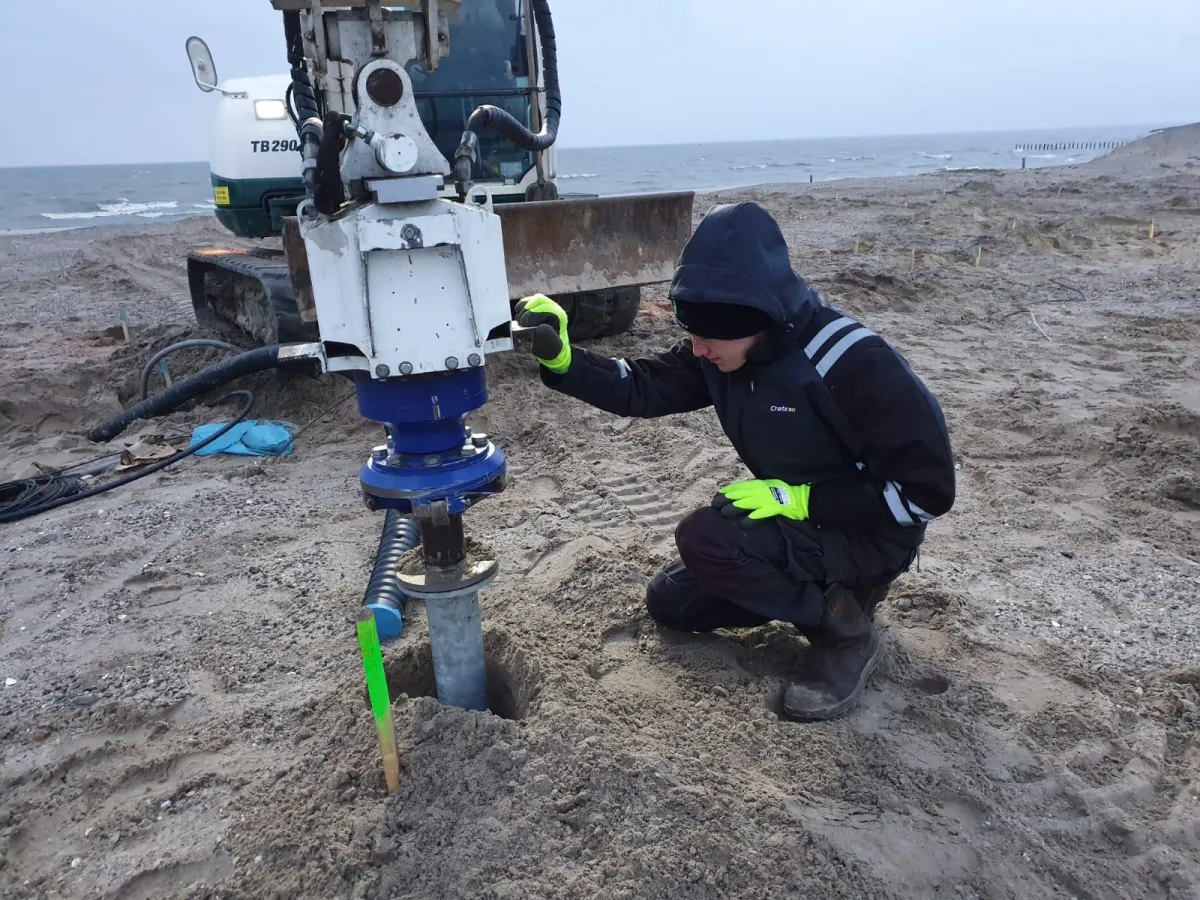 schoefpaal fundering