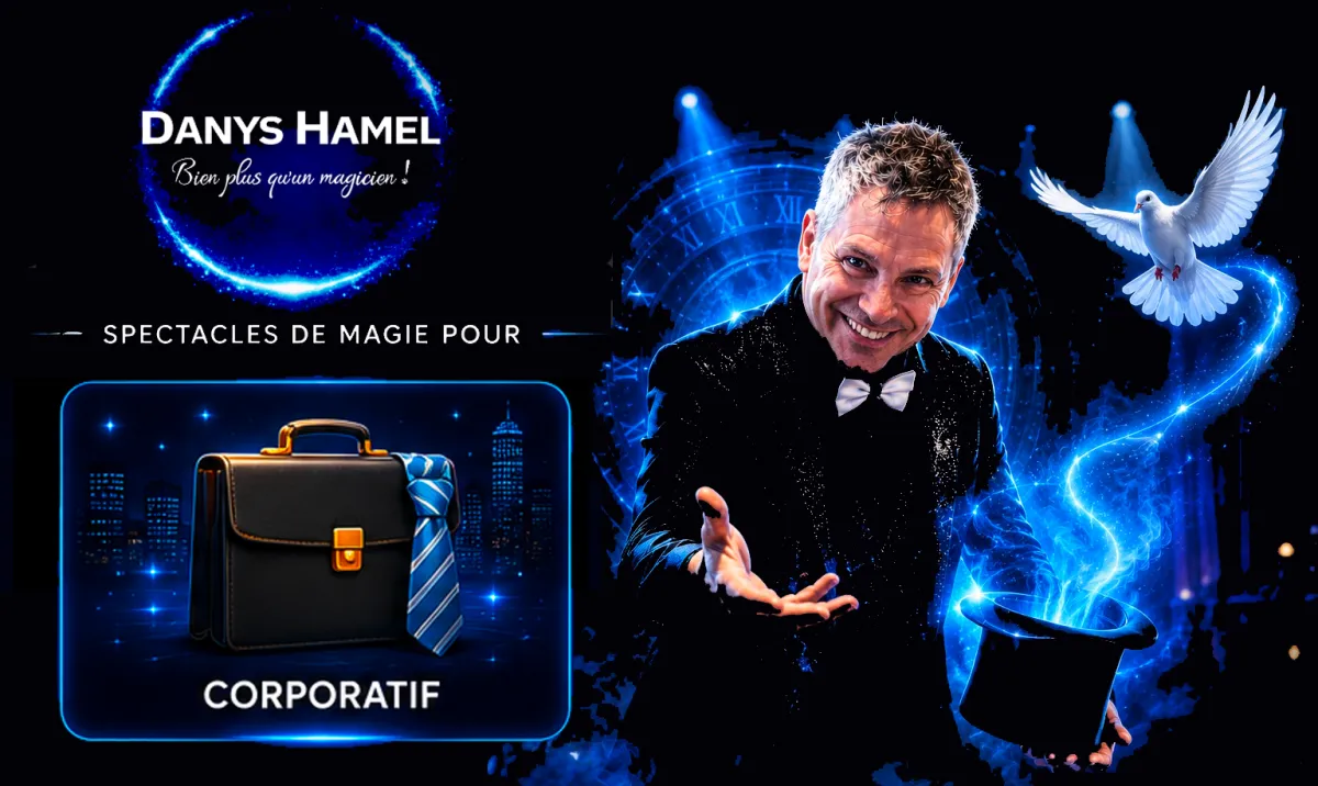 Spectacle de magie pour événement corporatif