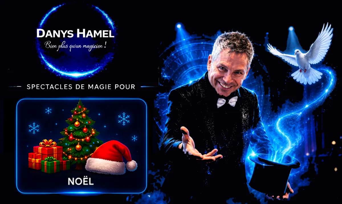 Spectacle de magie pour Noël